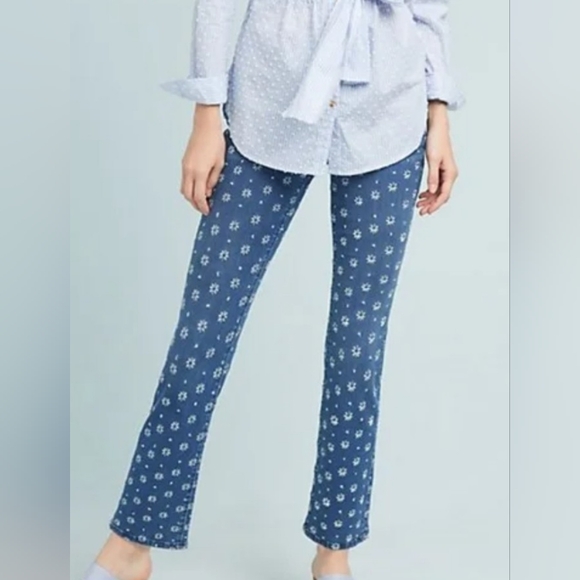 Pilcro By Anthropologie High Rise Bootcut Women's Jeans Size 25 Petite - Picture 2 of 12